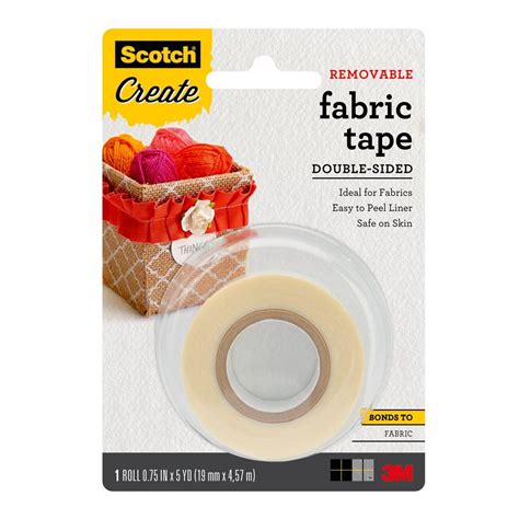 Scotch™ Removable Fabric Tape Ftr 1 Cft 34 In X 180 In Office