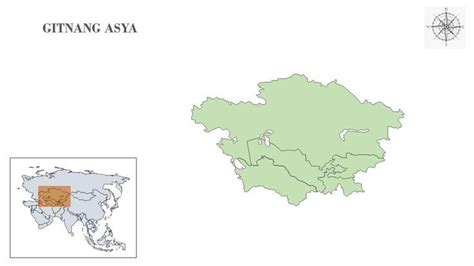 Gitnang Asya In 2022 World Map Map Diagram