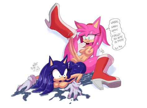 rule 34 1futa 1girls absurd res after vore amy rose anal anal sex anal vore anthro ass balls