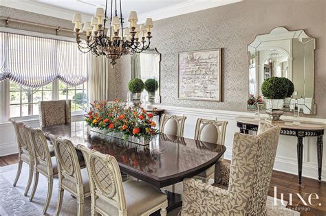 Formal Traditional Dining Room Luxe Interiors Design