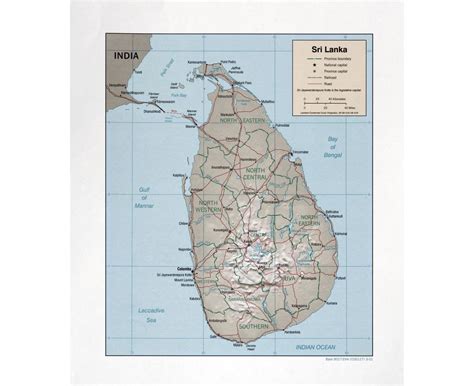 Maps Of Sri Lanka Collection Of Maps Of Sri Lanka Asia Mapsland Images