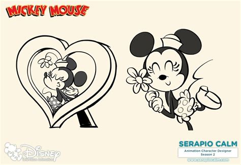 Artstation Disney Mickey Mouse Shorts Minnie Mouse