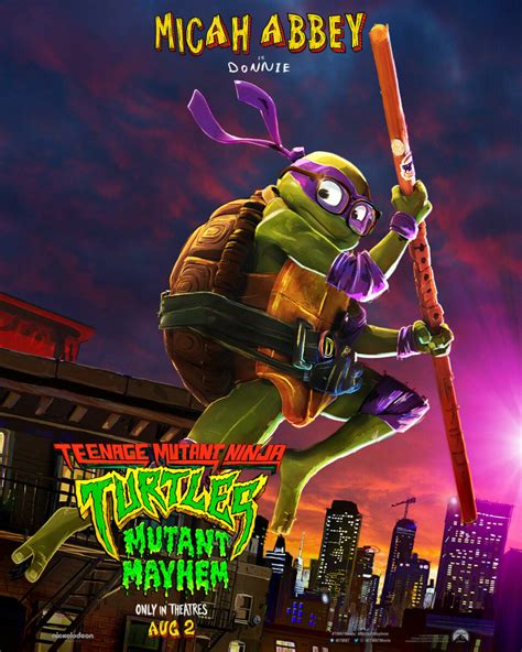 Characters Of Teenage Mutant Ninja Turtles Mutant Mayhem Technicolor