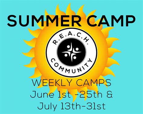 Reach Community Summer Camp 2021