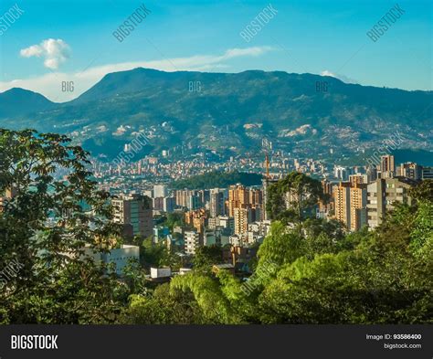 Aerial View Medellin Image And Photo Free Trial Bigstock