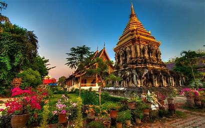 Thailand Mai Chiang Temple Complex Resort Wallpapers