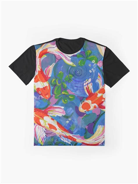 Koi Acrylic Koi Fish Painting T Shirt By Eveiart Redbubble Koi
