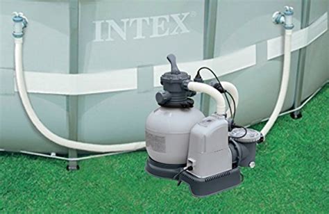 Intex 120v Krystal Clear Sand Filter Pump And Saltwater System With Eco