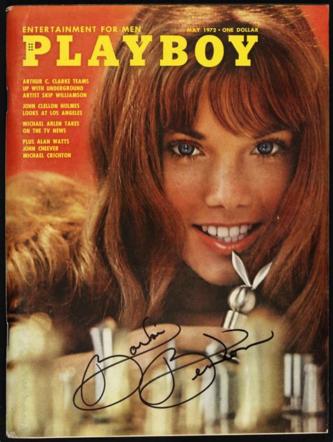Lot Detail Barbi Benton Signed Playboy Magazine Jsa