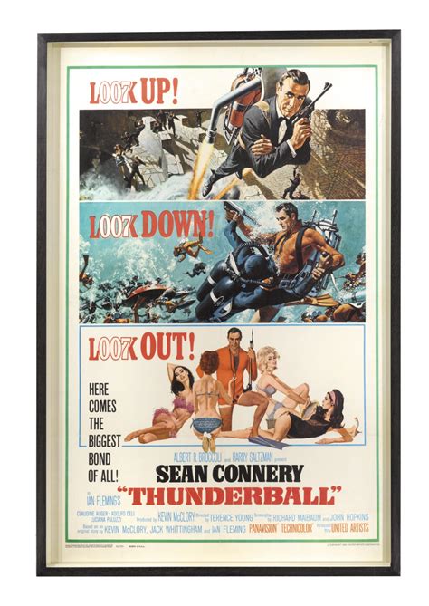 Thunderball 1965 Poster Us Original Film Posters Online
