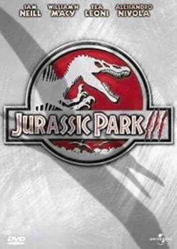 Jurassic Park Iii Dvd Jurassicpark Part 3 Sam Neil William H Macy Tea