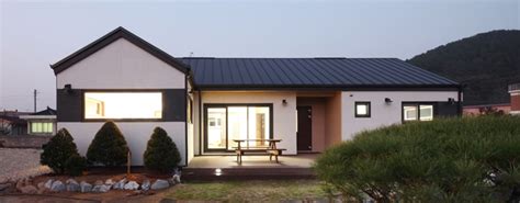 Desain atap, lingkar warna, rumah 1 lantai, rumah atap miring, rumah minimalis, rumah modern. 8 Inspirasi Rumah Kecil Ala Drama Korea