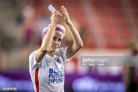 megan rapinoe of ol reign claps to fans after the match against nj ny news photo getty images