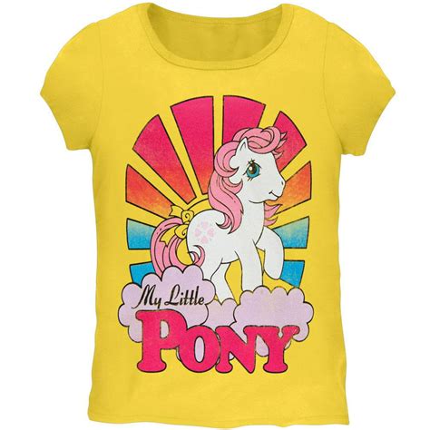 My Little Pony My Little Pony Rainbow Burst Girls Youth T Shirt