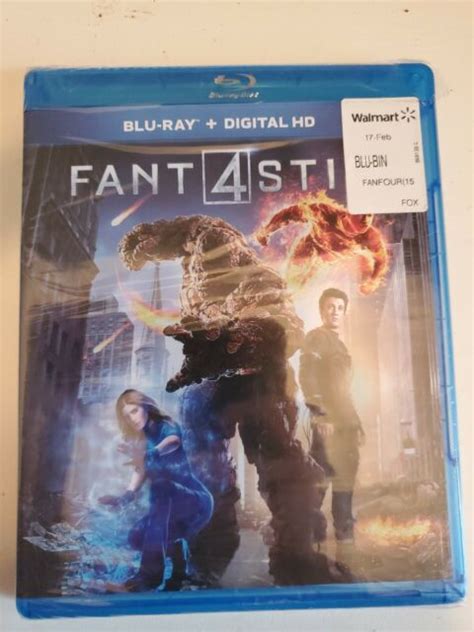 Fantastic Four Blu Ray Disc 2015 Includes Digital Copy For Sale