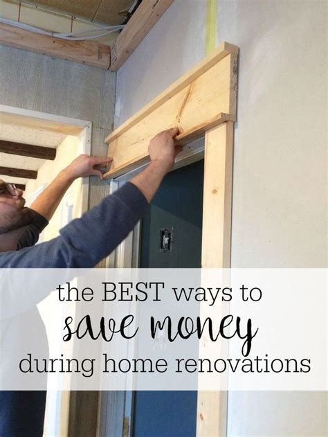 How To Save Money During Home Renovations Renovation Home Repairs