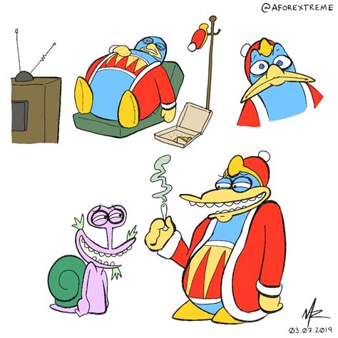 King Dedede Is Really Fun To Draw Kirby