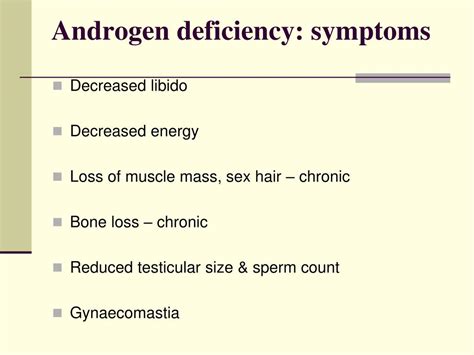Ppt Male Androgen Deficiency Powerpoint Presentation Free Download