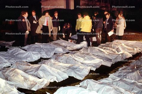Plane Crash Victims New York City Temporary Morgue Avianca Flight 52