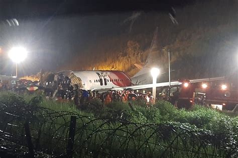 At Least 18 Dead Dozens Injured As Air India Express Plane Crash Lands
