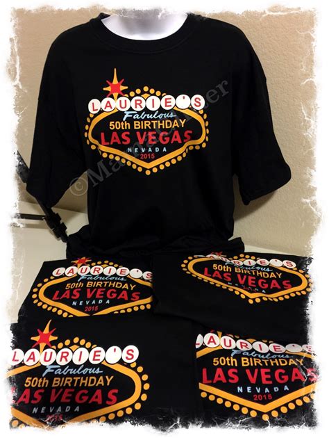 Las Vegas Celebration Shirt Las Vegas Birthday Las Vegas Etsy