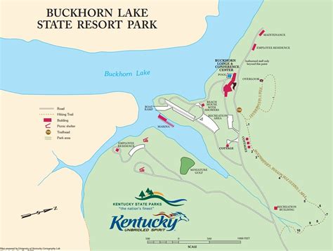 Map Of Kentucky State Parks With Lodges
