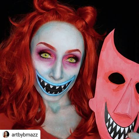 étrange Noel De Mr Jack Ariana Grande Halloween - sfxmakeup fx facepaint on Instagram: “ Not my makeup Grande fan de l