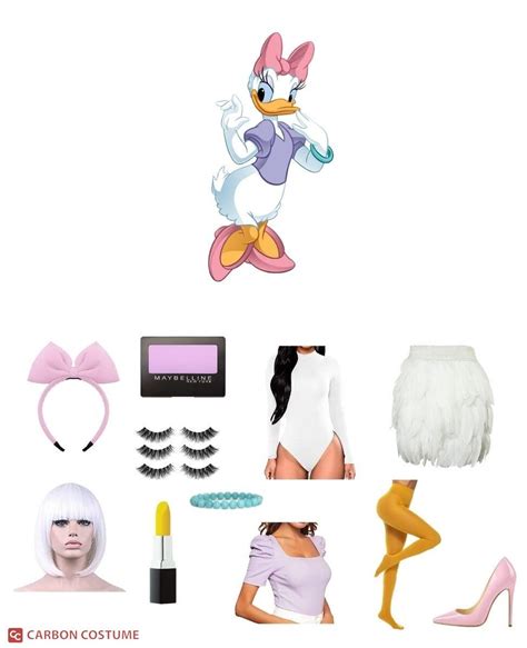 Homemade Daisy Duck Costume