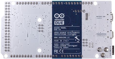 ARDUINO DUE Arduino Due AT SAM X E Micro USB Bei Reichelt Elektronik