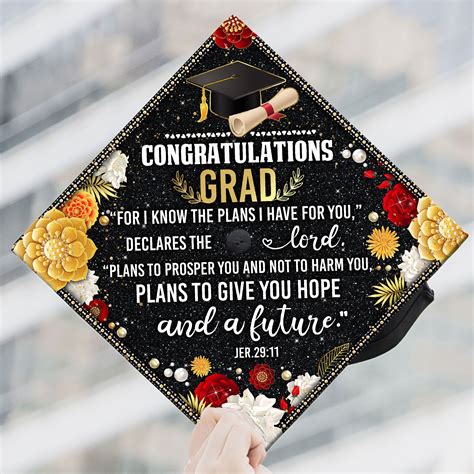 Graduation Cap Class Of 2022 Graduation Blessings For I Know The Plans