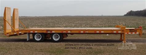 2024 trailboss 20 ton tag a long w hydraulic ramps pg26dta for sale in macon mississippi
