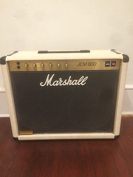 Marshall Jcm 800 2204 50 Watt 1984 White Tolex Josephs Reverb