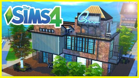 Industrial Art Gallery And Massive Studio Apartment The Sims 4 Build