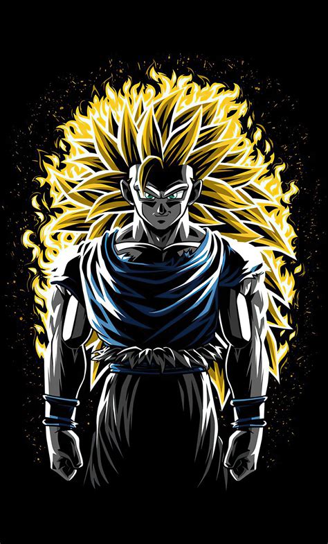 We have 60+ background pictures for you! 1280x2120 Battle Fire Super Saiyan 3 Goku Dragon Ball Z ...