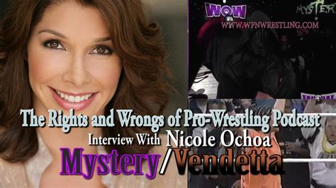 Interview With Wows Vendettamystery Nicole Ochoa Youtube