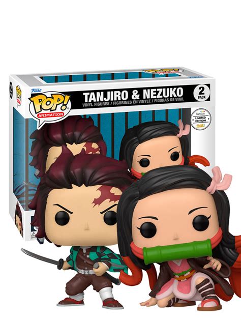 Tanjiro And Nezuko Demon Slayer Funko Pop Animation 2 Pack