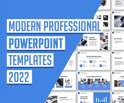 Modern Professional Powerpoint Templates 2022 Graphic Design Junction