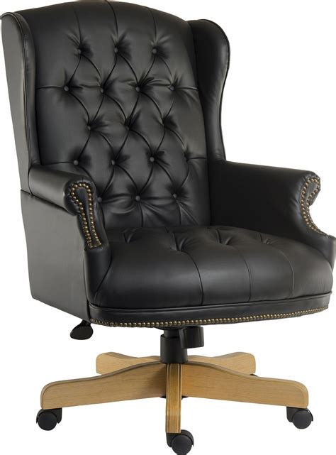 It will make your office look more sumptuous. Chairman Executive Black Office Chair