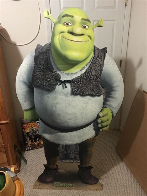 Hey I Just Bought A Shrek Cardboard Cutout From Amazon Shrek