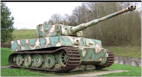 Surviving Tiger Tanks Tiger I Vimoutiers France A Photo On