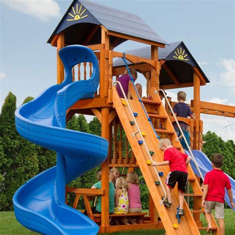 Spiral Playground Slide Integrated Design Systems
