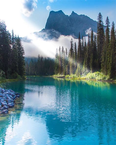 Emerald Lake Yoho National Park British Columbia Canada Nature