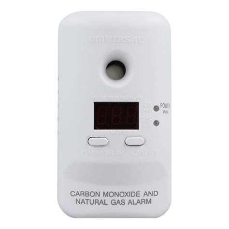 Usi Digital Display Plug In 2 In 1 Carbon Monoxide And Natural Gas