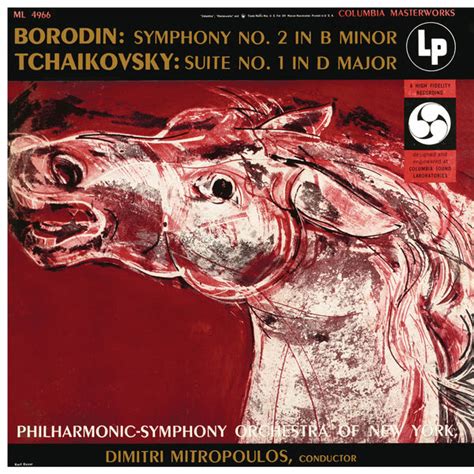 Dimitri Mitropoulos Borodin Symphony No 2 Tchaikovsky Suite No 1 In D Major 1955 2022