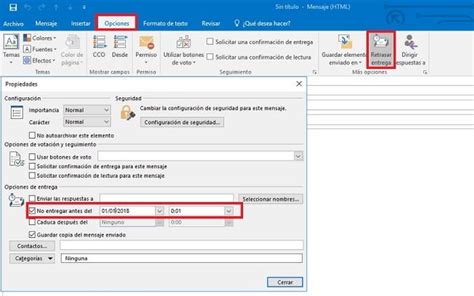 Programar El Envio De Un Correo En Outlook Web Printable Templates Free