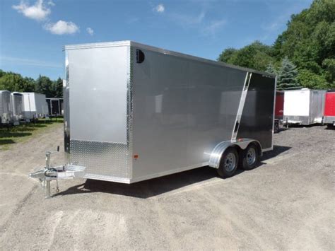 Gallery Aluminum Frame 7ft By 16 Ft Enclosed Cargo Pro Trailer