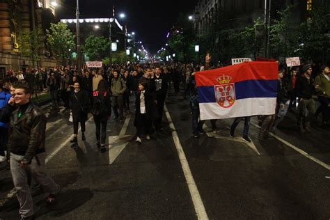 Anti Vucic Protests Resume In Serbia Balkan Insight