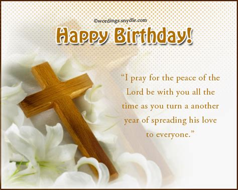 Christian Birthday Wordings And Messages Wordings And