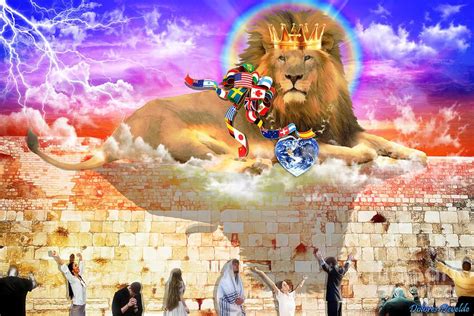 Every Tribe Every Nation Lion Of Judah Art Prophetic Art