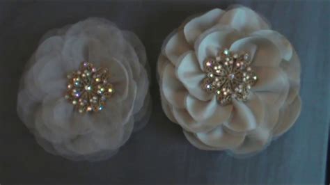 But, creating this backdrop is extremely easy! DIY TULLE Flower - YouTube